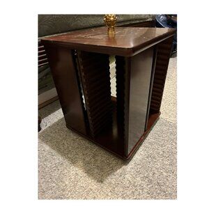 Retro Wooden CD Stand - The Bombay Company!